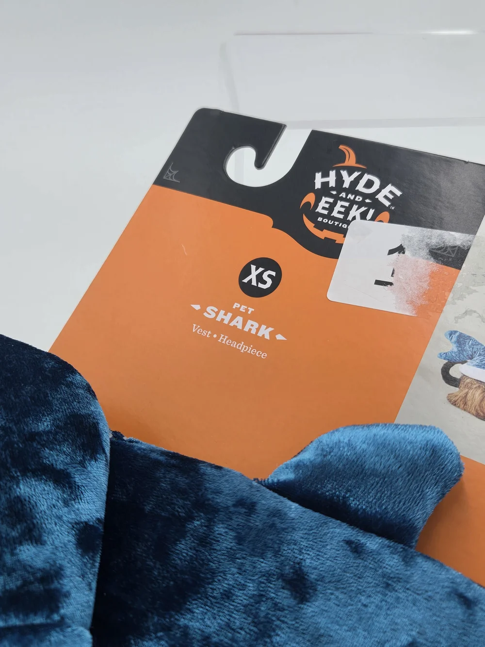 Hyde & Eek! Blue Shark Dog Costume - XS